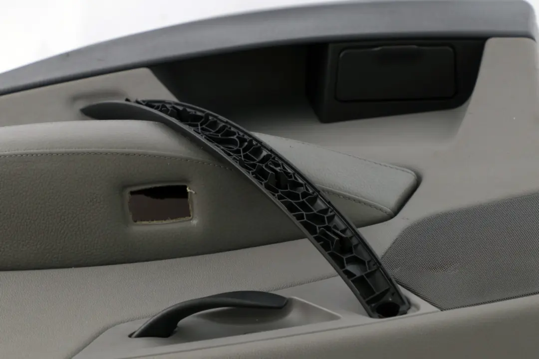 BMW X3 Series E83 Rear Right O/S Door Card Lining Leather Ambiente Grey Black