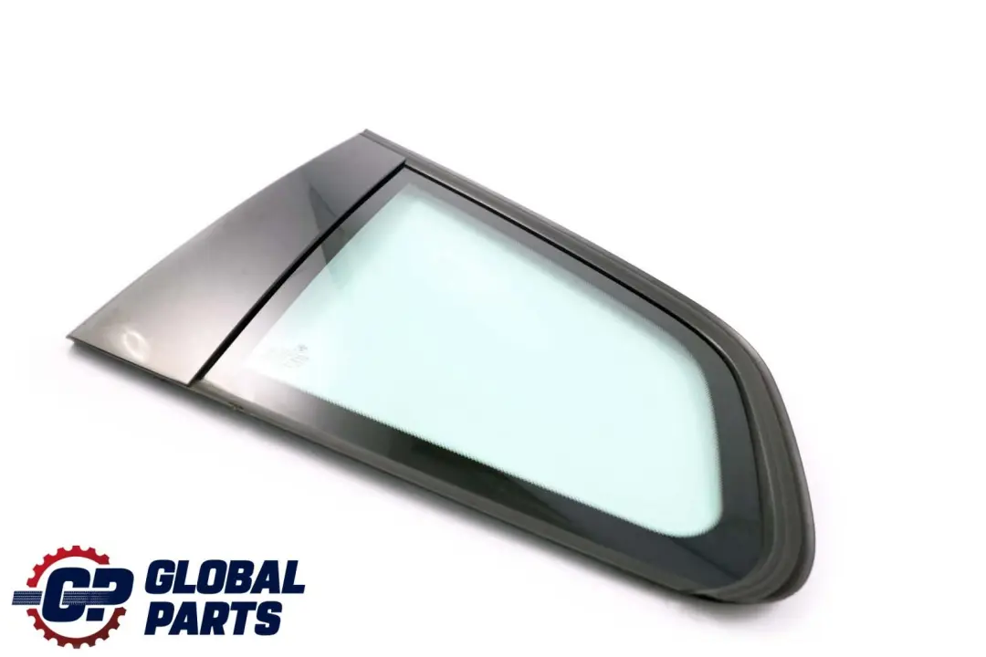 BMW X3 Series E83 LCI Trim Side Glass Window Rear Left AS2 N/S Glanzschwarz