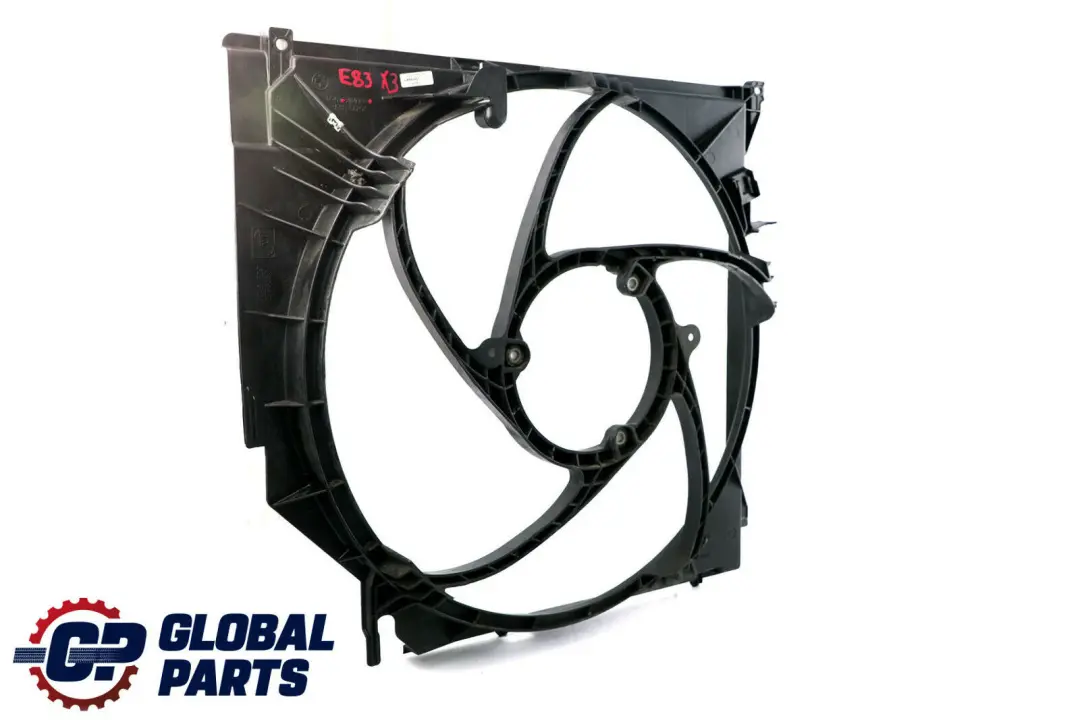 BMW X3 Serie E83 Moteur Radiateur Linceul Avec Ventilateur 400W 3414008