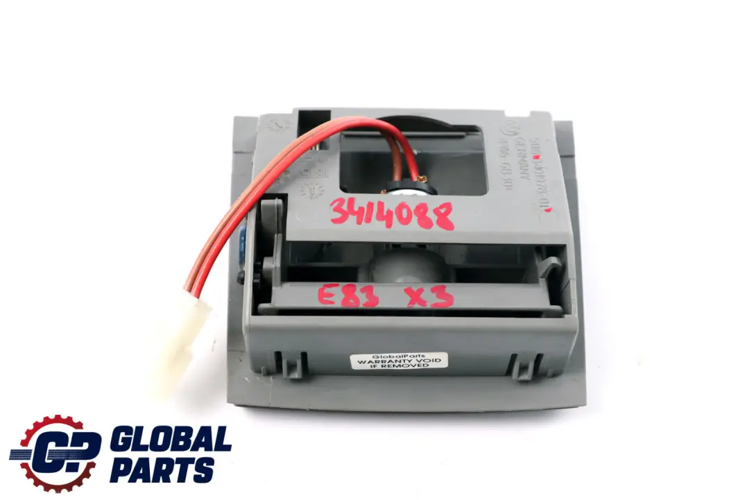 BMW Genuine X3 Series E83 Cigarette Plug Socket Lighter Cover Grey 3401978