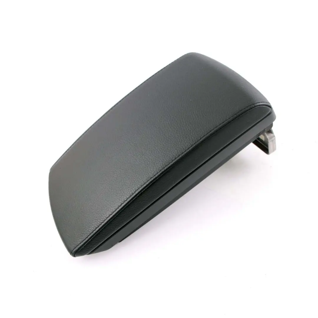 BMW X3 Series E83 Cover Armrest Front Leather Schwarz Black 3414245