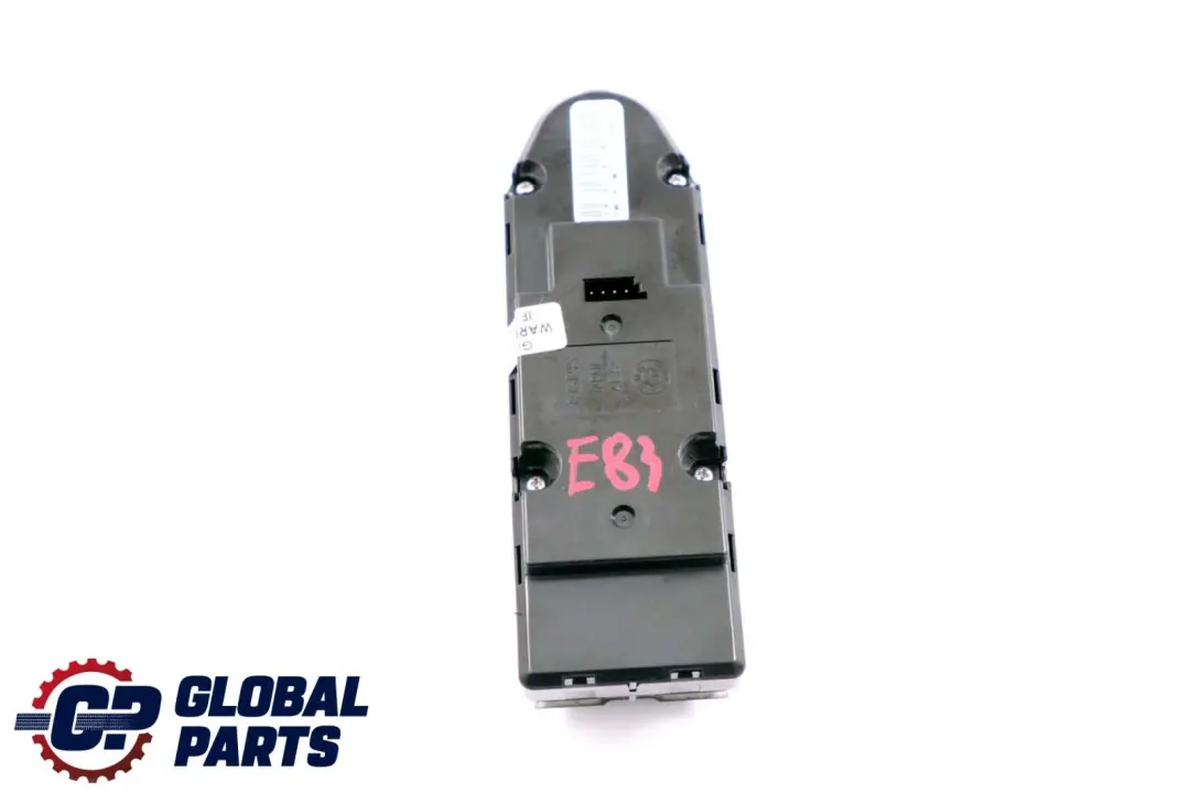 BMW X3 E83 E83N LCI Interruptor elevalunas del lado del conductor negro 3414354