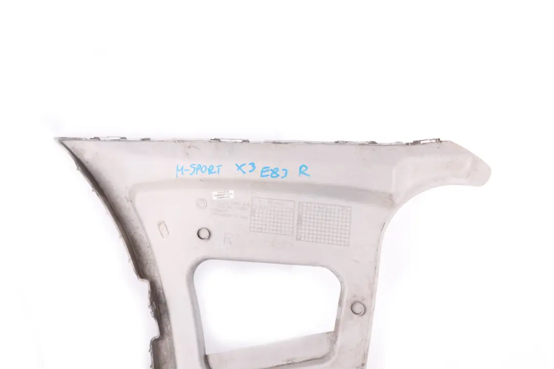 BMW X3 E83 M-Sport Lateral Bumper Support Bracket Rear Right O/S 3414402