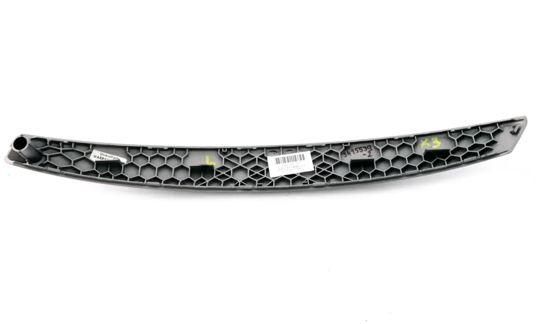 BMW X3 Series 2 E83 Trim Strip Door Handle Upper Left N/S Titan Matt 3403853