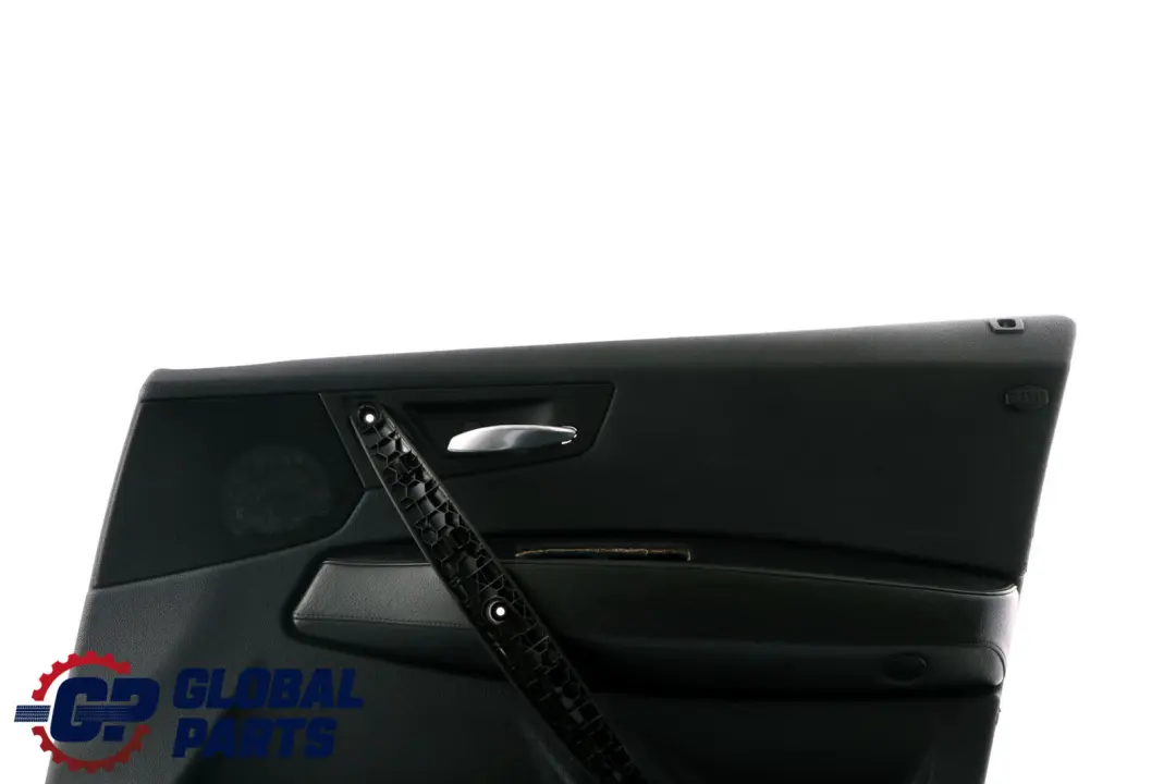 BMW X3 Series E83 Front Right O/S Door Card Lining Leather Black Ambiente