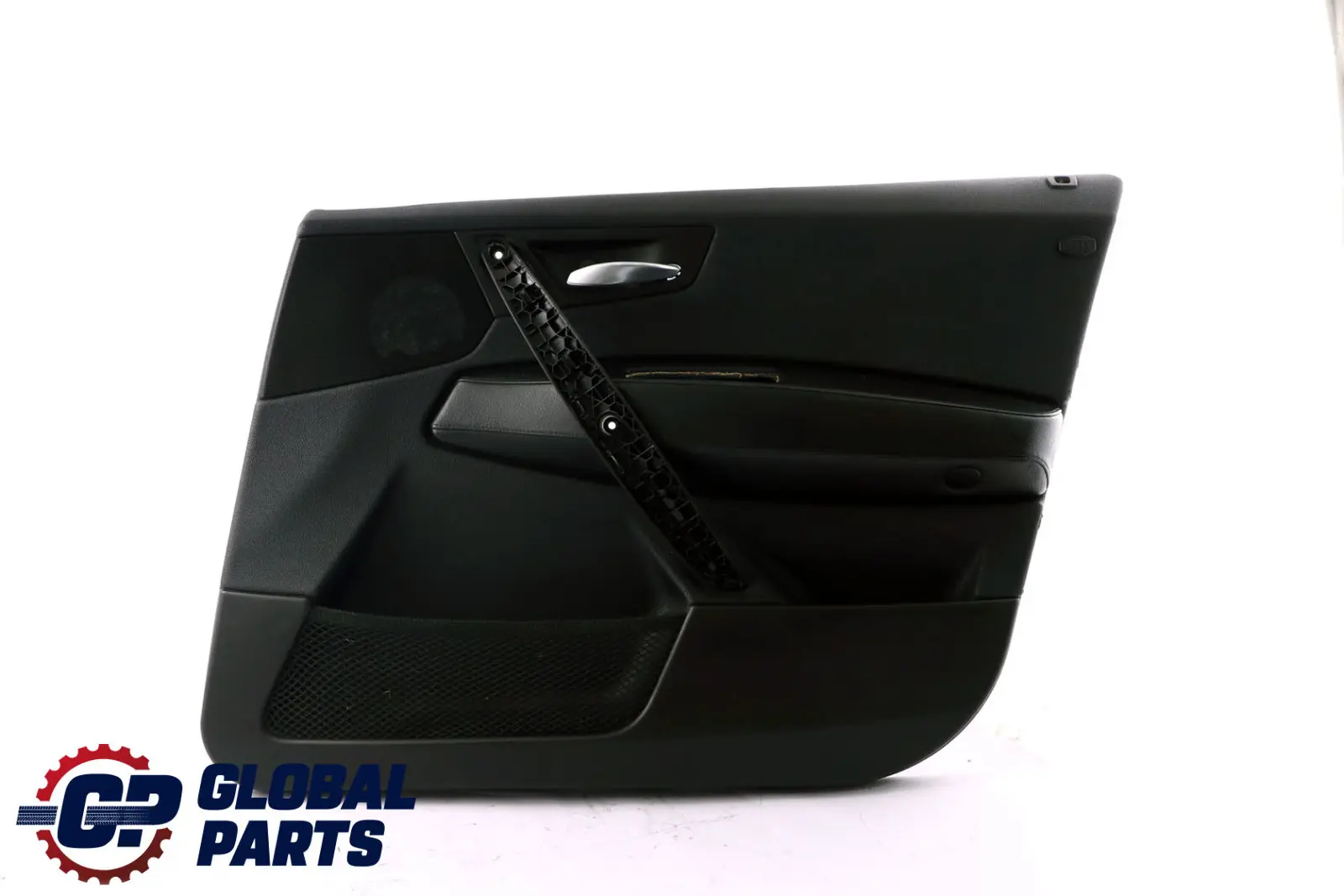 BMW X3 Series E83 Front Right O/S Door Card Lining Leather Black Ambiente