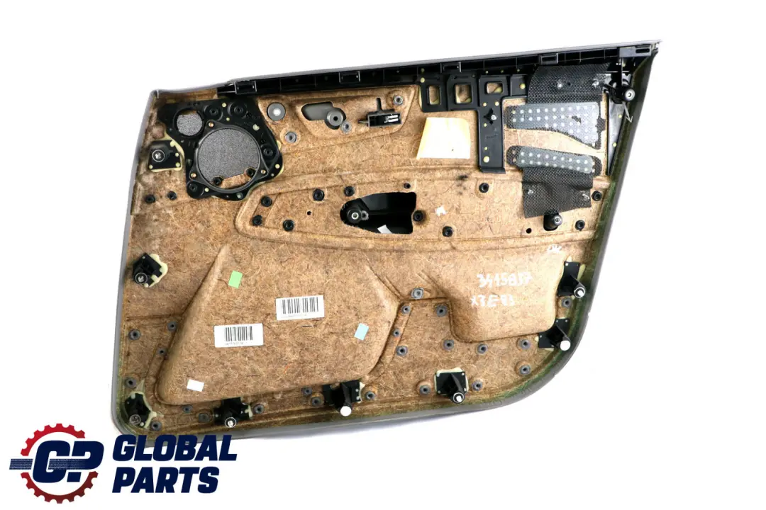 BMW X3 Series E83 Front Left N/S Door Card Lining Leather Ambiente Grau Grey