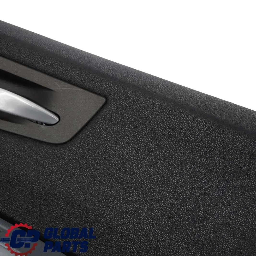 BMW X3 Series E83 Rear Right O/S Door Card Lining Leather Black Grey Blue