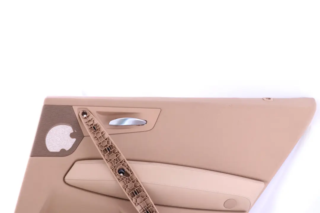 BMW X3 Series E83 Rear Right O/S Door Card Lining Leather Sandbeige Beige