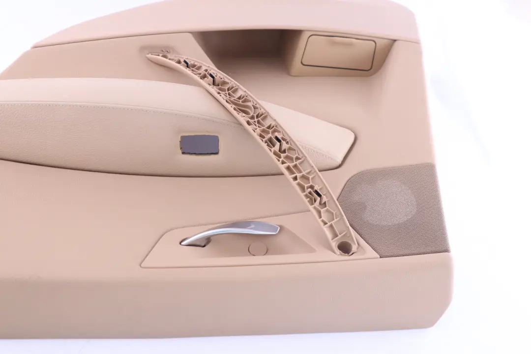 BMW X3 Series E83 Rear Right O/S Door Card Lining Leather Sandbeige Beige