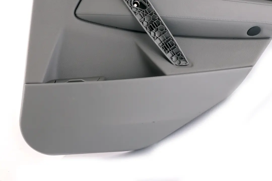 BMW X3 Series E83 Rear Right O/S Door Card Lining Leather Ambiente Grau Grey