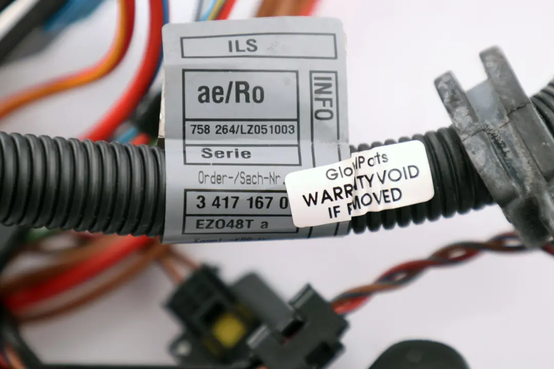 BMW X3 Series E83 2.0d Diesel M47N2 Engine Wiring Loom Harness 3417167 3420893