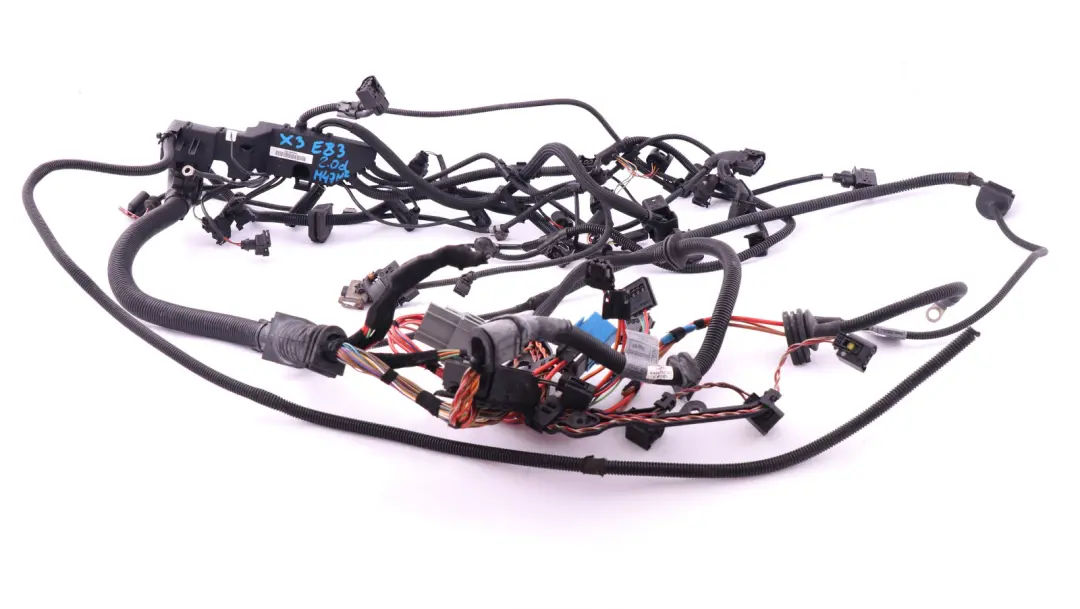 BMW X3 Series E83 2.0d Diesel M47N2 Engine Wiring Loom Harness 3417167 3420893