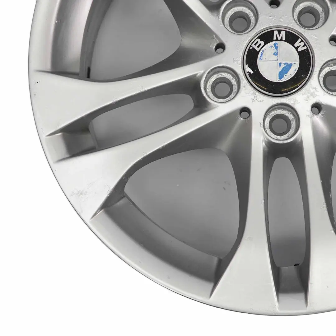 BMW X3 Series E83 Silver Wheel Alloy Rim Double Spoke 205 18" ET:46 8J 3417394