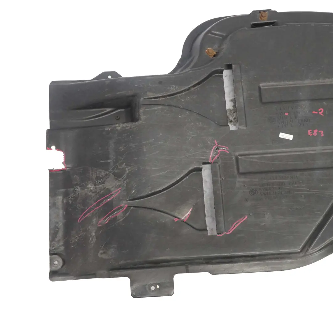 BMW X3 E83 Fuel Tank Right O/S Shield Protection Panel Diesel 3417403