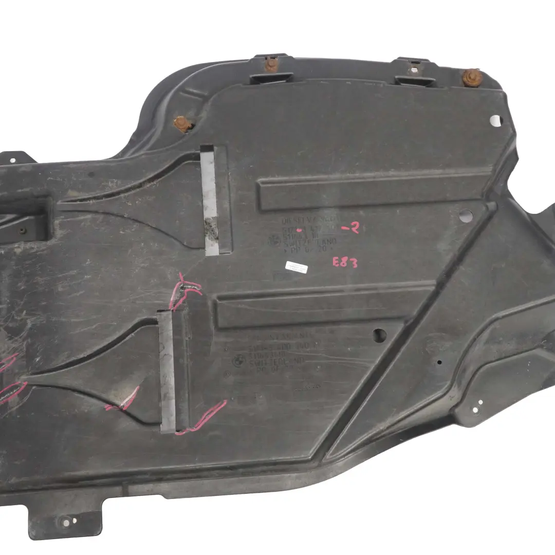 BMW X3 E83 Fuel Tank Right O/S Shield Protection Panel Diesel 3417403