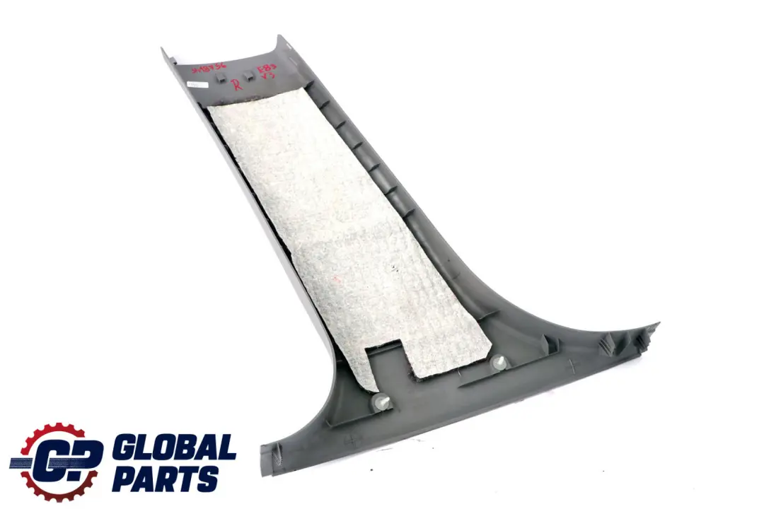 BMW E83 Tapa Columna B Inferior Derecha Gris Grau 3418756