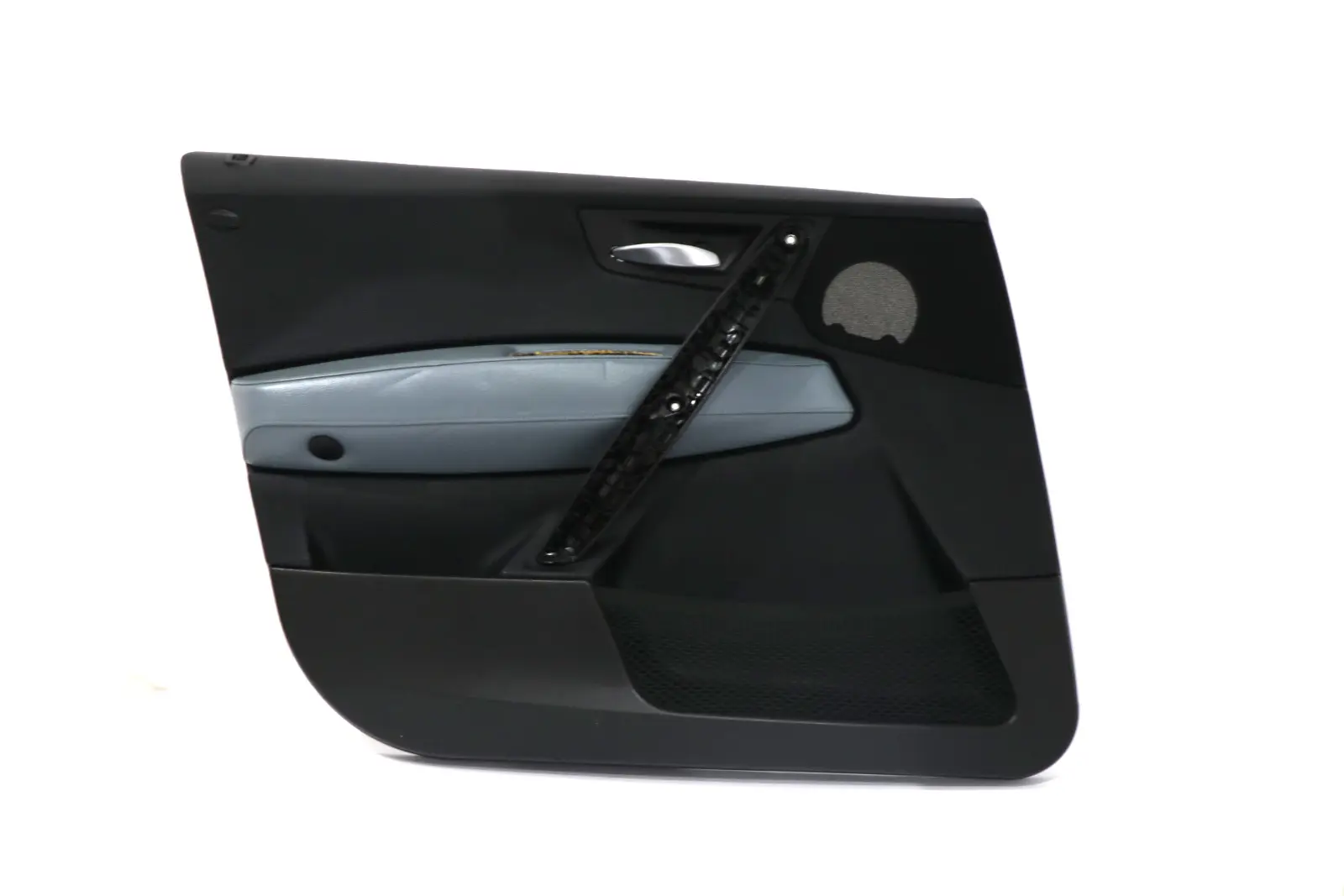 BMW X3 Series E83 Front Left N/S Door Card Lining Leather Black Grey Blue