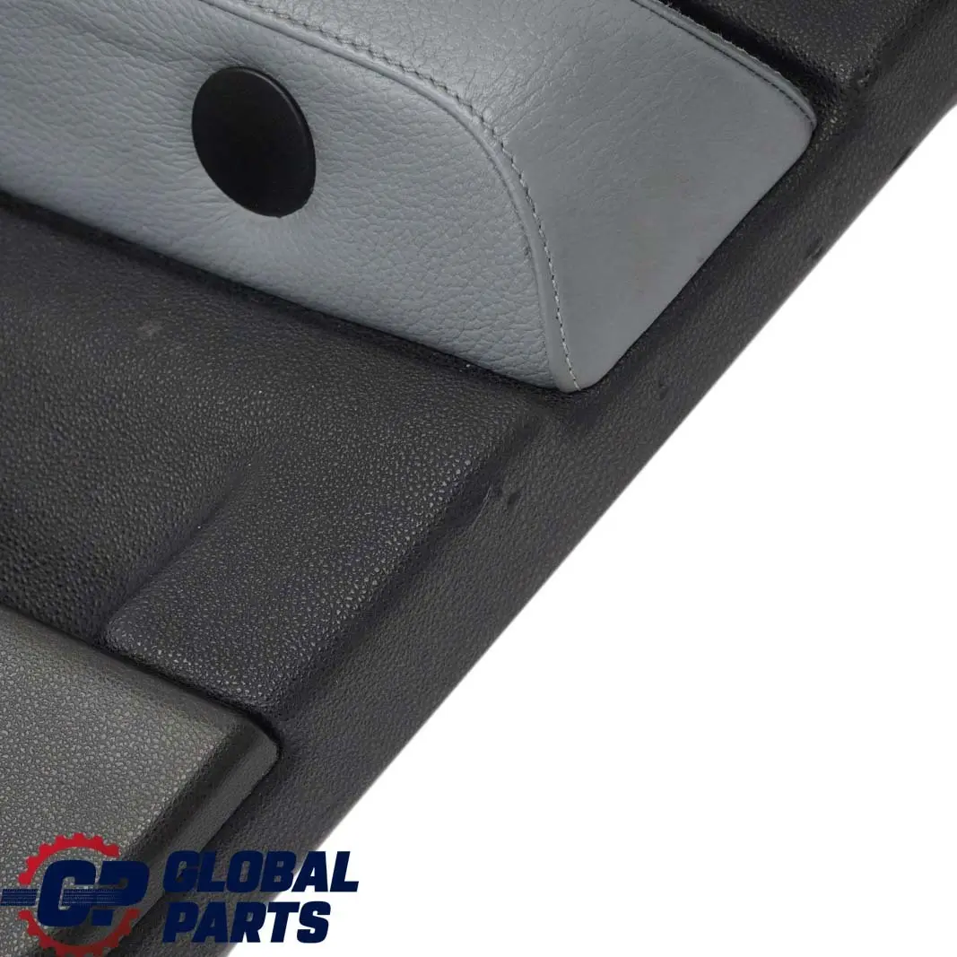 BMW X3 Series E83 Front Right O/S Door Card Lining Leather Ambiente Grey Blue