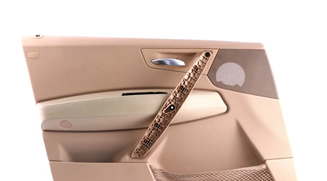 BMW X3 Series E83 Front Left N/S Door Card Lining Leather Beige Sandbeige