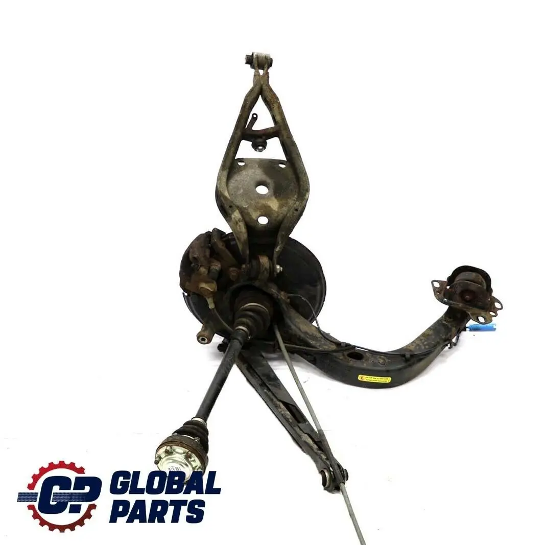 BMW E83 2.0d M47N2 Trasero Izquierdo Suspension Pierna Brazo Disco De Freno