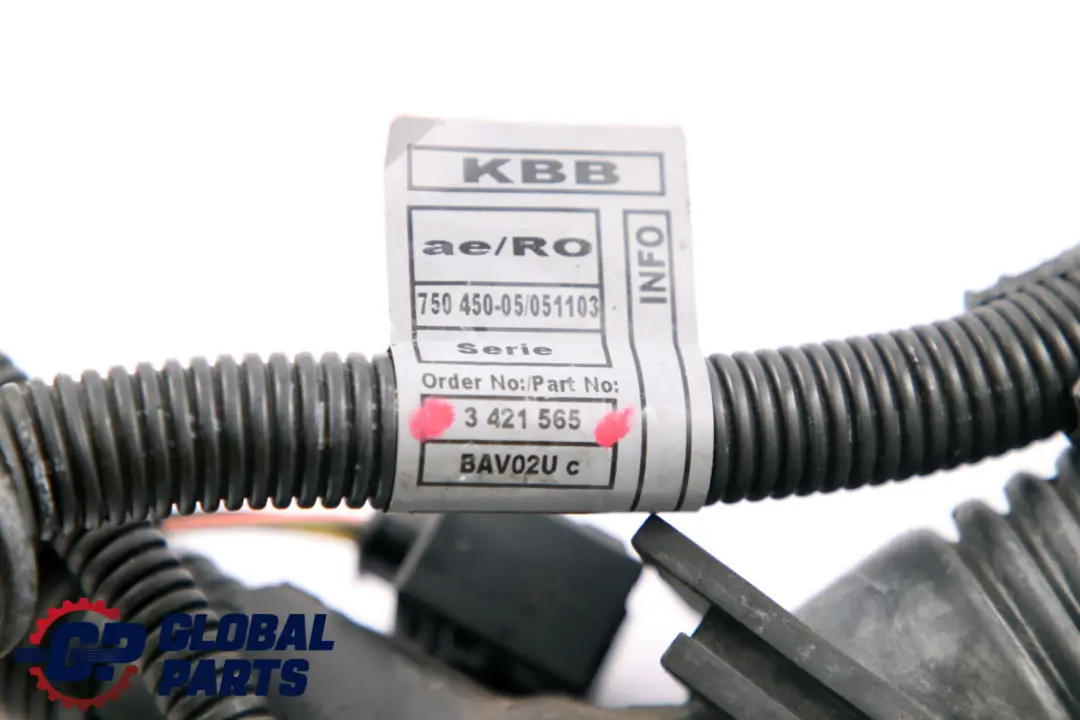 BMW X3 Series E83 2.0i Petrol N46 Engine Wiring Loom Harness Manual 3421565