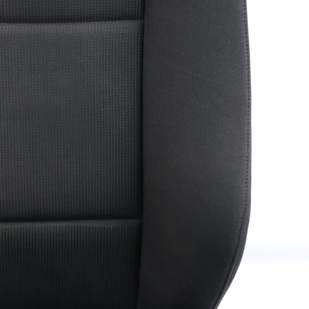 BMW X3 E83 Front Seat Right O/S Cloth Fabric Twill Backrest Cover Anthracite