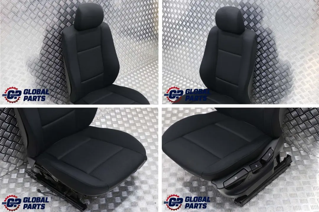 Fabric Cloth Twill Anthracite Front Left N/S Seat BMW X3 Series E83 LCI - SKU 3421952-1 - Part number 3421952