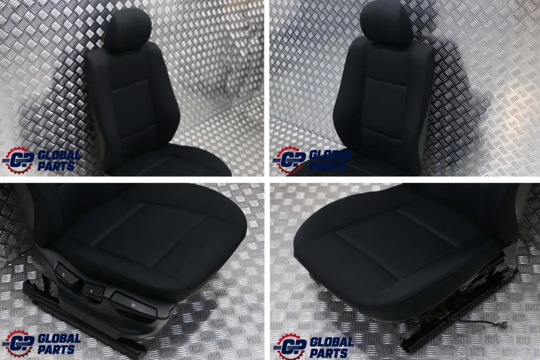 BMW X3 Series E83 LCI Fabric Cloth Twill Anthracite Front Right O/S Seat