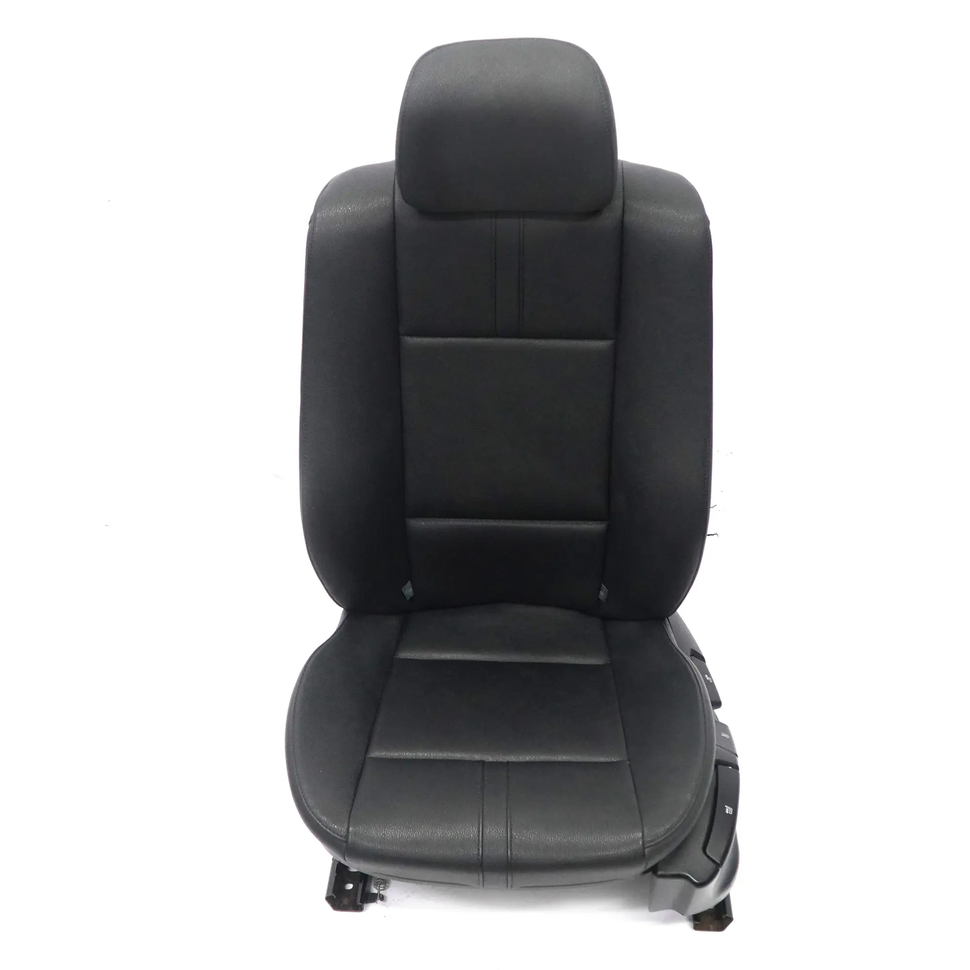 BMW X3 E83 LCI Black Imitation Leather Front Left N/S Seat Sensatec