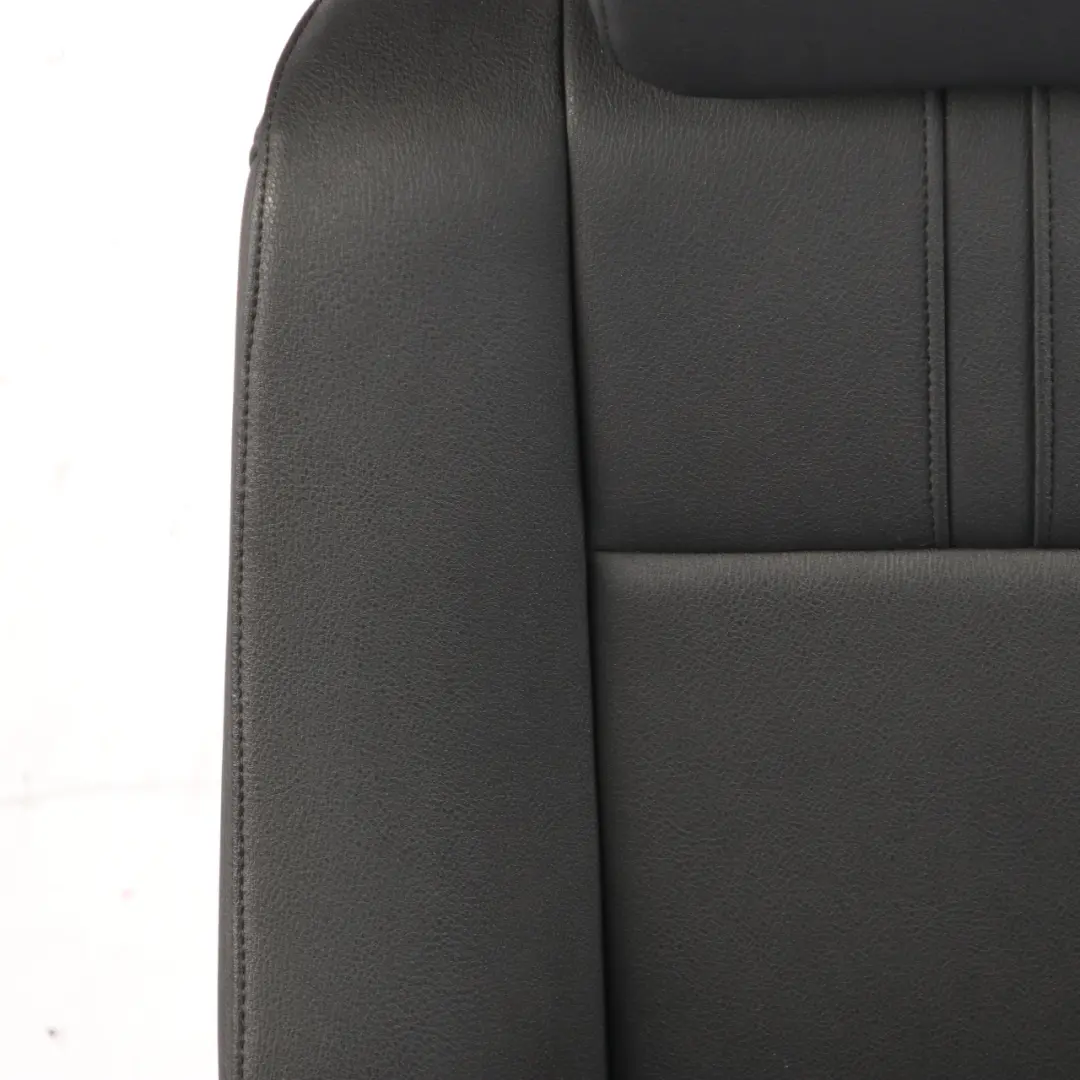 BMW X3 Series E83 LCI Black Imitation Leather Front Left N/S Seat Sensatec