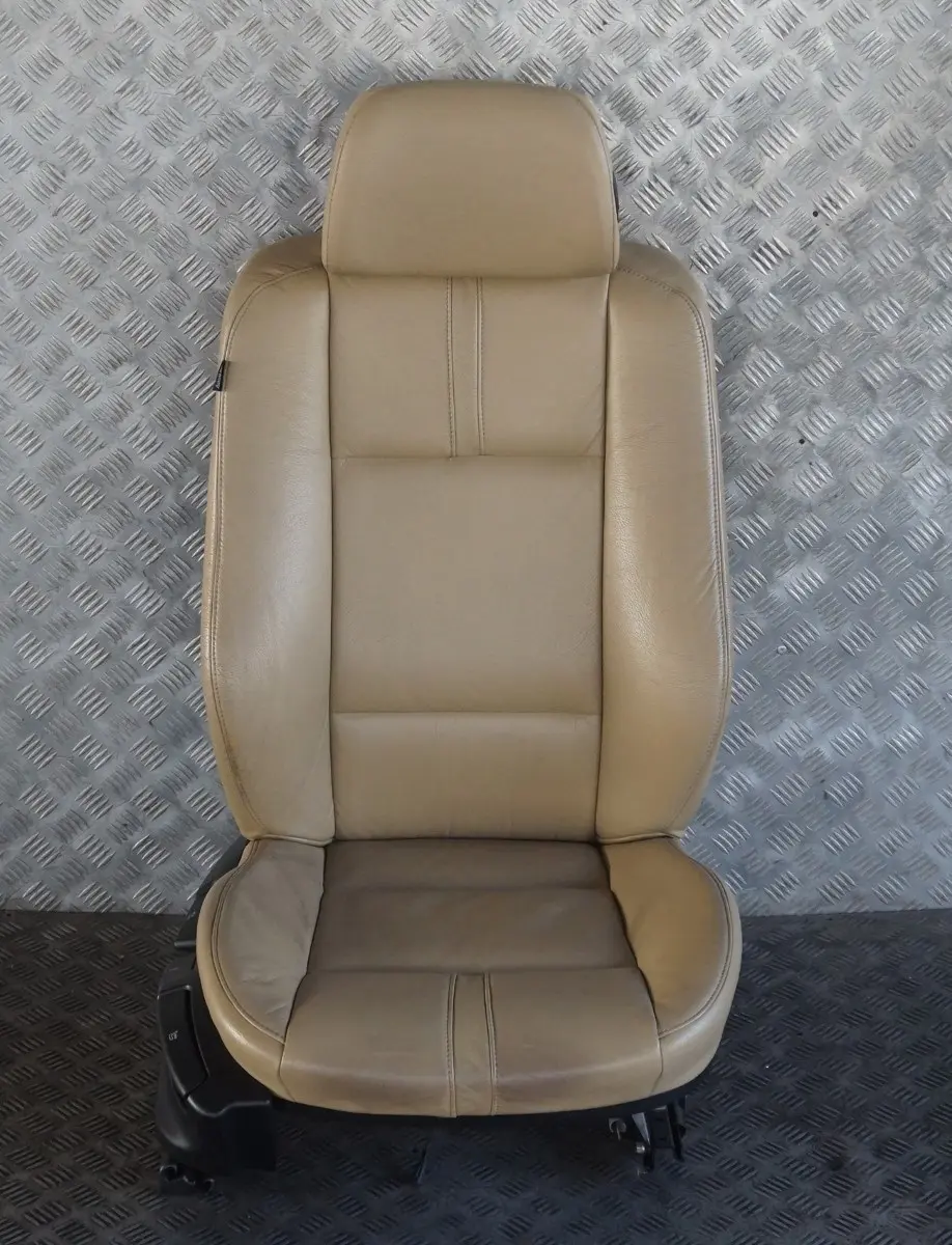 BMW X3 Series E83 LCI Sand Beige Leather Interior Front Right O/S Seat