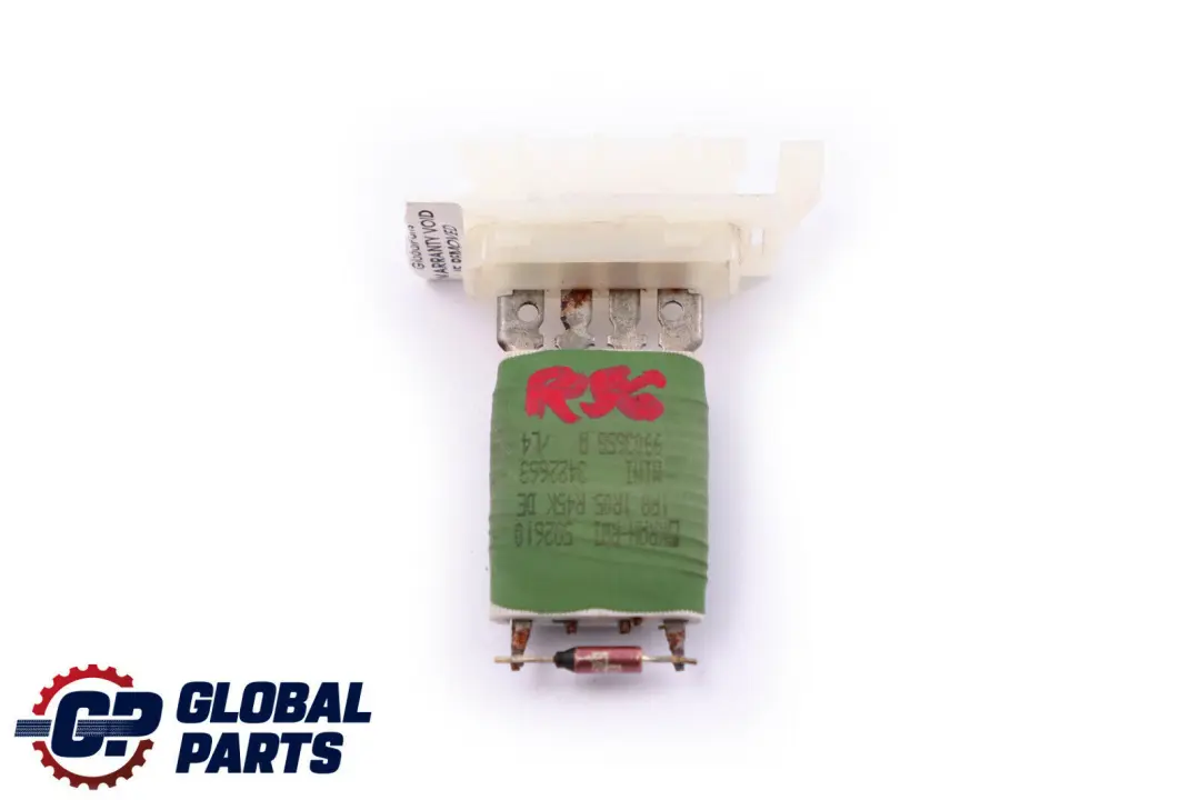 Mini R55 R56 R57 R58 R59 R60 R61 RESISTOR DEL SOPLADOR DEL CALENTADOR 3422663