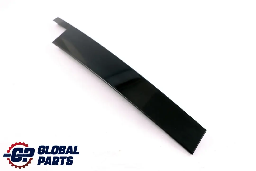 BMW X3 Series E83 LCi Front Left Finisher Window Frame B-pillar Door SCHWARZ