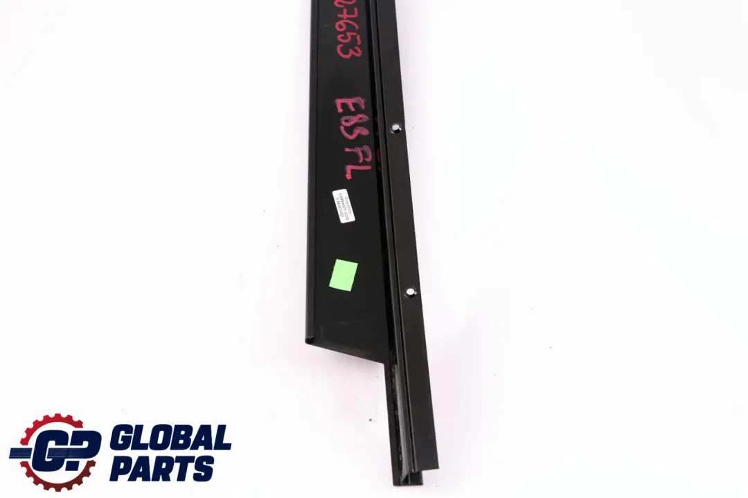 BMW X3 Series E83 LCi Front Left Finisher Window Frame B-pillar Door SCHWARZ