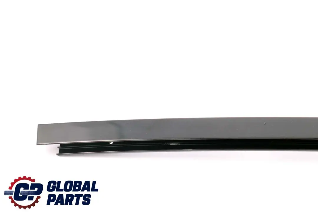 BMW E83 Rear Left Window Guide Web Cover Trim Glanzschwarz Black