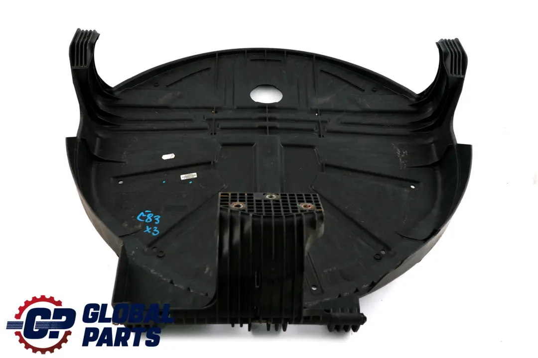 *BMW X3 er E83 Ersatzradhalter Notradschale Reserverad Halter Halterung 3428665