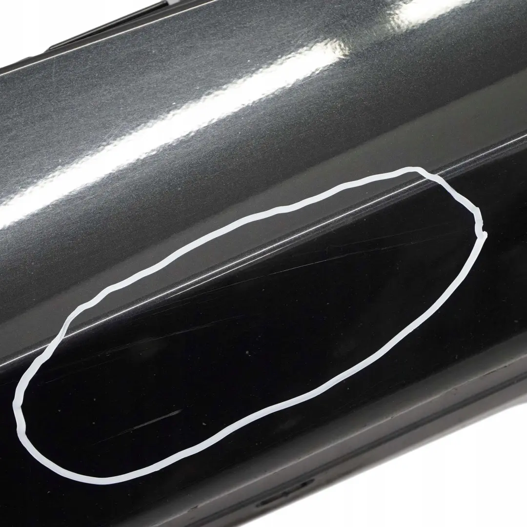 BMW E87 LCI 8 Sill Strip Side Skirt Derecha Negro Zafiro Metalizado - 475