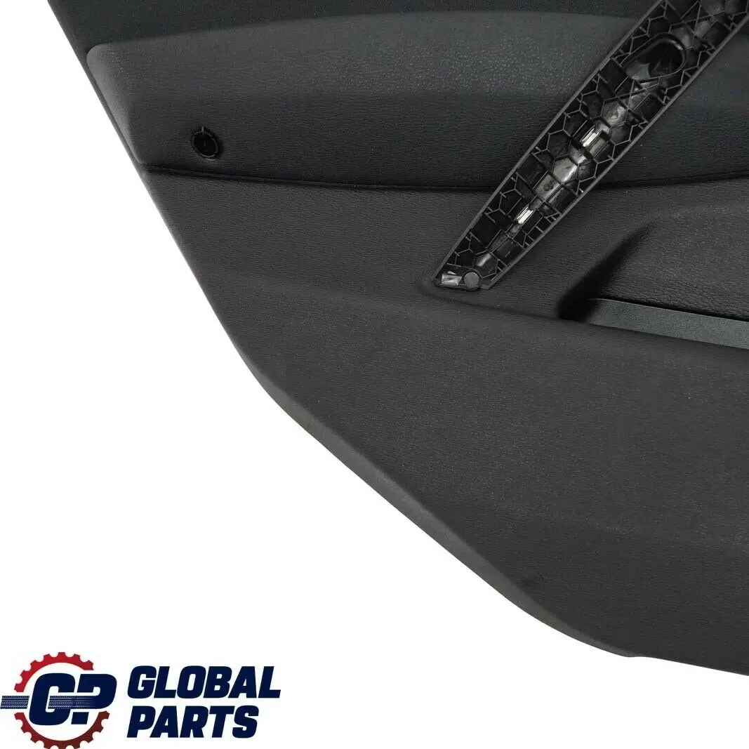 BMW E83 LCI Rear Left Door Card Lining Cloth Black