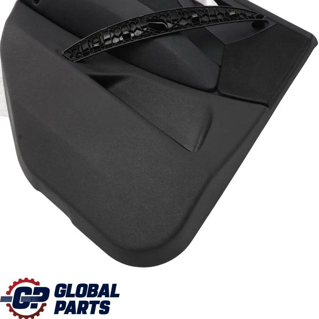 BMW E83 LCI Rear Left Door Card Lining Cloth Black