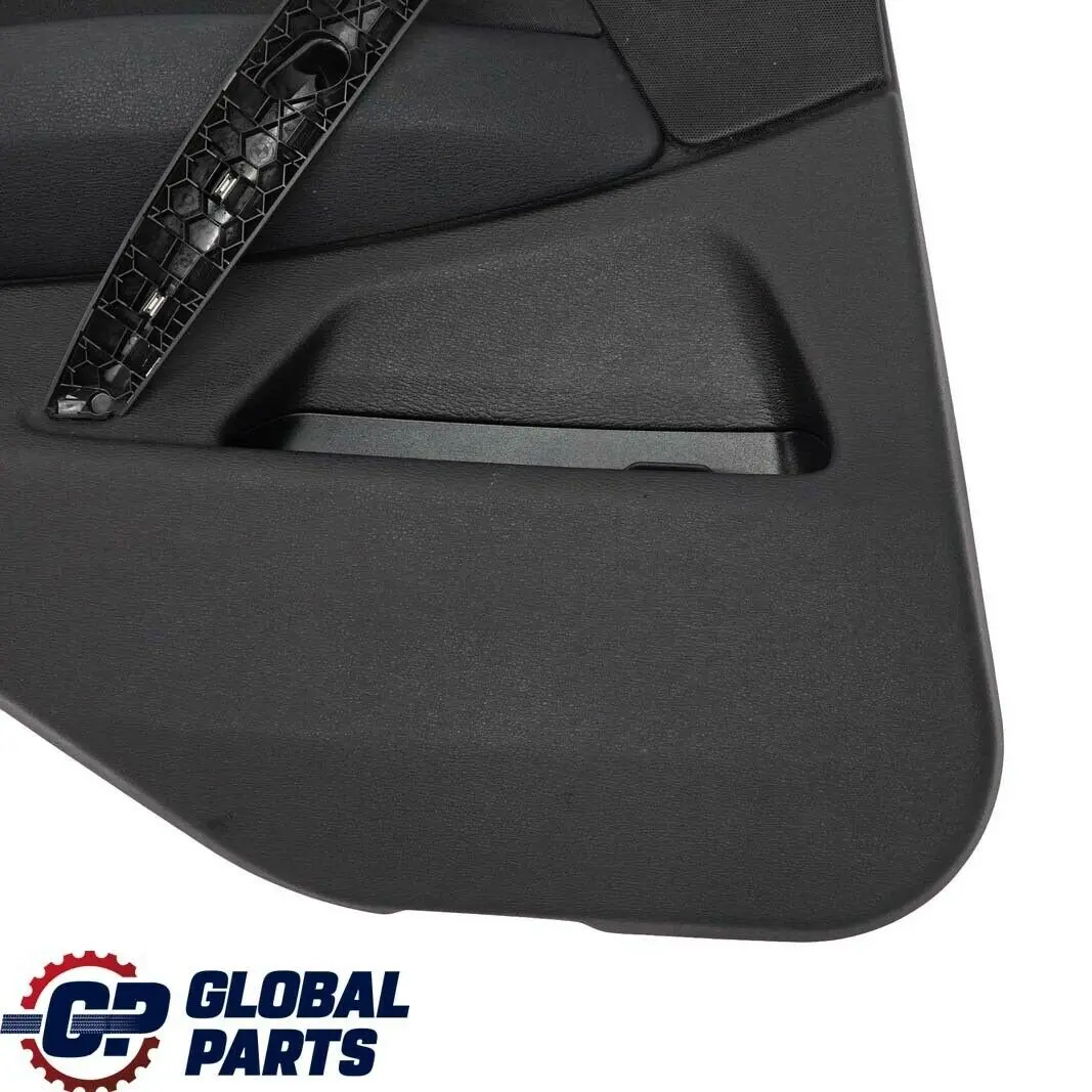 BMW E83 LCI Rear Left Door Card Lining Cloth Black