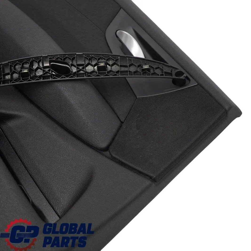 BMW E83 LCI Rear Left Door Card Lining Cloth Black