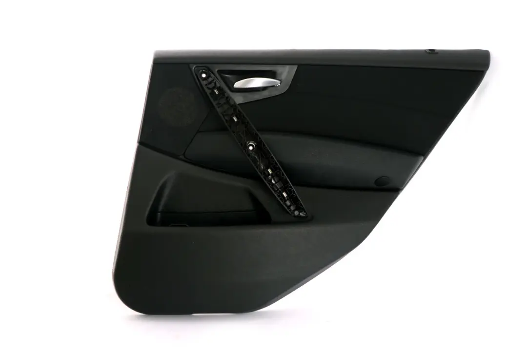 BMW E83 LCI Rear Right Door Card Lining Cloth Black