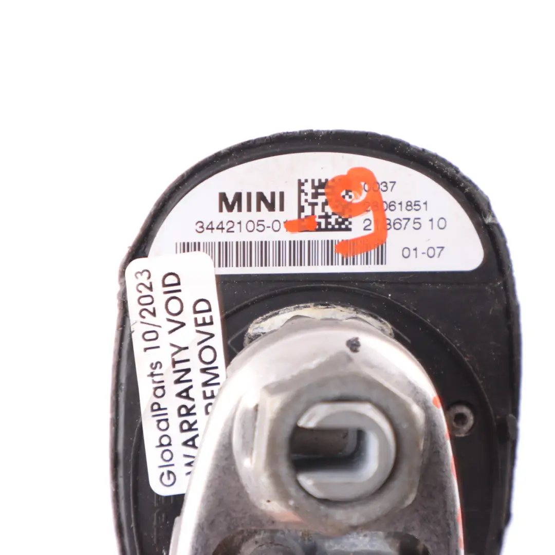 Roof Antenna Mini Cooper One R55 R56 Aerial Base Unit Rod UK Flag Black 3442105