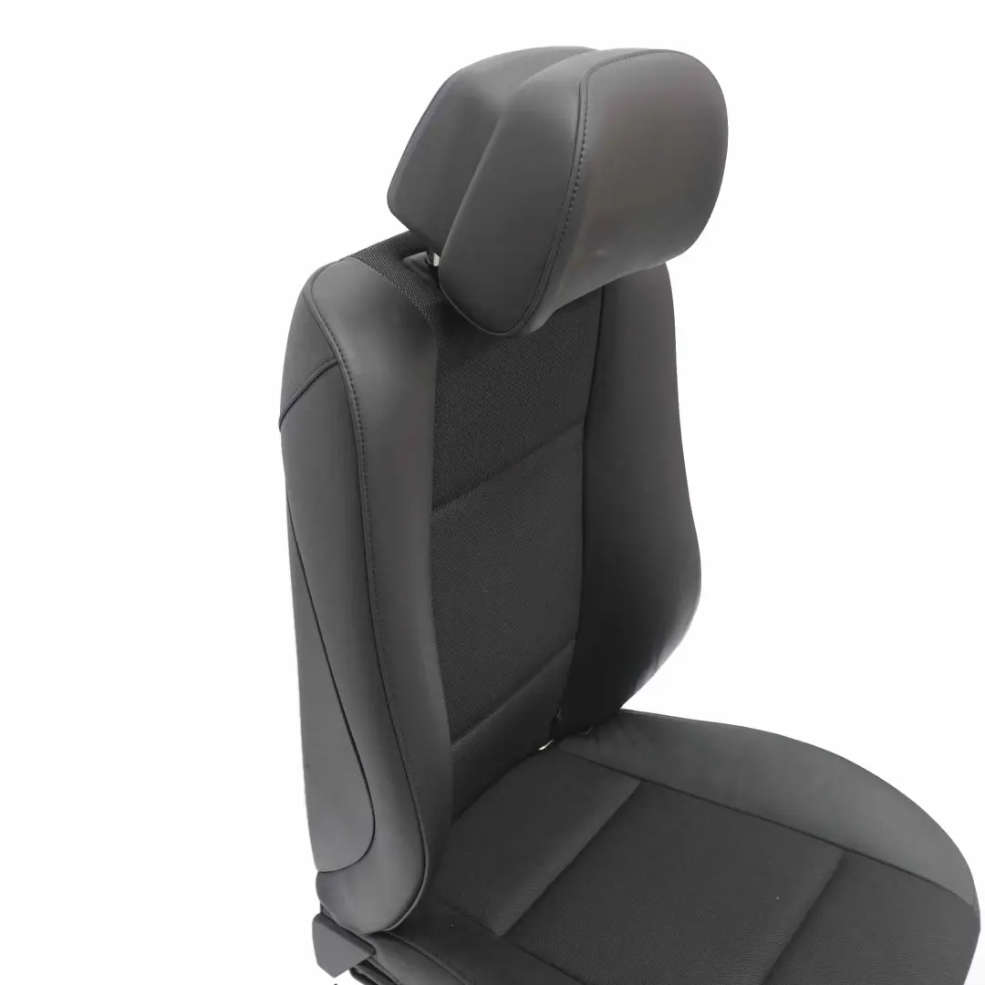 BMW E83 LCI M Sport Delantero Izquierdo Asiento Tela Cuero Pearlpoint Antracita