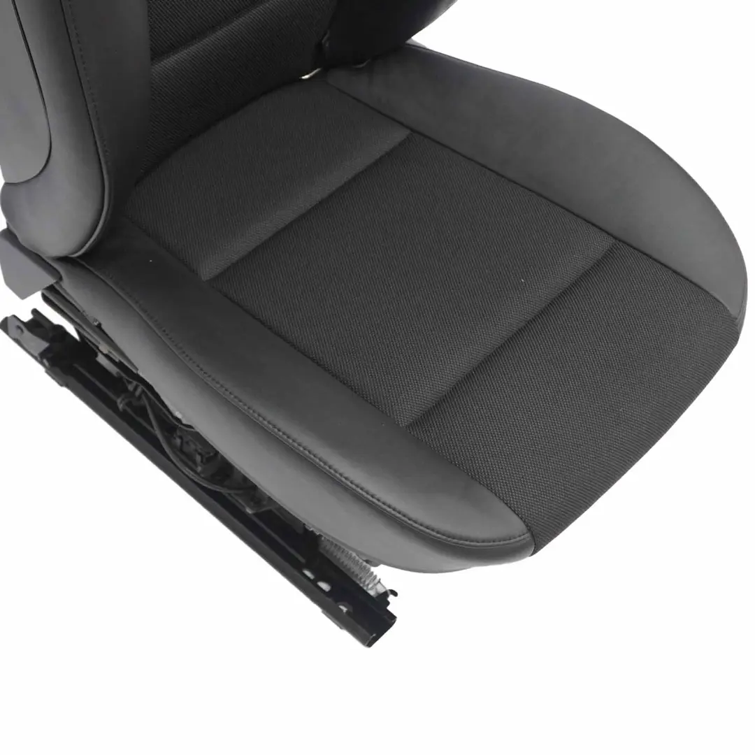 BMW E83 LCI M Sport Delantero Izquierdo Asiento Tela Cuero Pearlpoint Antracita