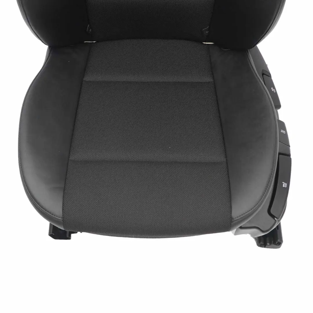 BMW E83 LCI M Sport Delantero Izquierdo Asiento Tela Cuero Pearlpoint Antracita