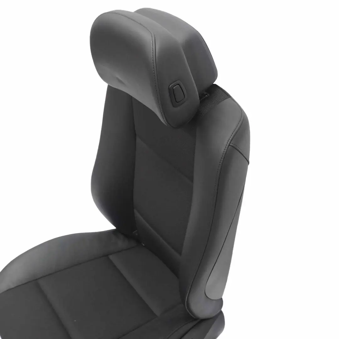 BMW E83 LCI M Sport Delantero Izquierdo Asiento Tela Cuero Pearlpoint Antracita