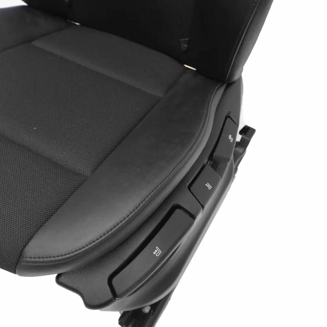 BMW E83 LCI M Sport Delantero Izquierdo Asiento Tela Cuero Pearlpoint Antracita