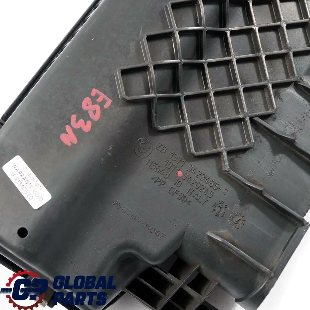 BMW E83 LCI Caja del Filtro De Aire Silenciador De Admision 3428485 3420245